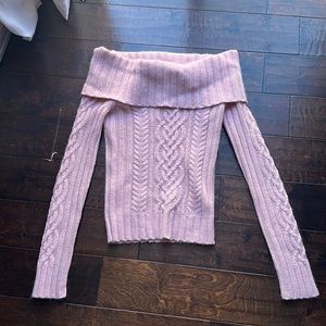 Abercrombie and Fitch off shoulder sweater